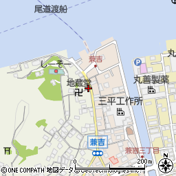 広島県尾道市向島町富浜6-1周辺の地図