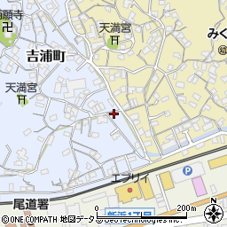 広島県尾道市吉浦町6-12周辺の地図