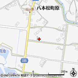 広島県東広島市八本松町原4197周辺の地図