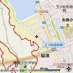 大阪府貝塚市地藏堂675-29周辺の地図