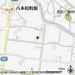 広島県東広島市八本松町原4120周辺の地図