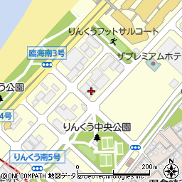 武内商店りんくう加工所周辺の地図