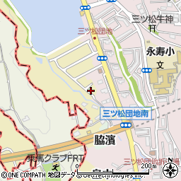 大阪府貝塚市地藏堂675-25周辺の地図