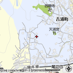 広島県尾道市吉浦町14-13周辺の地図