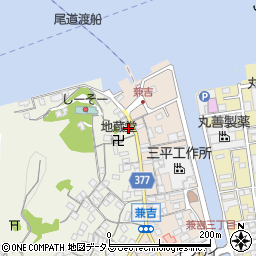 広島県尾道市向島町富浜2-2周辺の地図