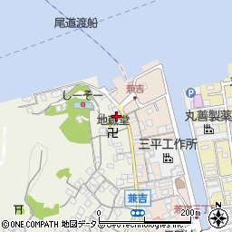 広島県尾道市向島町1-20周辺の地図