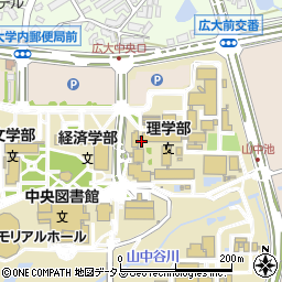 広島大学（国立大学法人）　先端物質科学研究科運営支援グループ周辺の地図