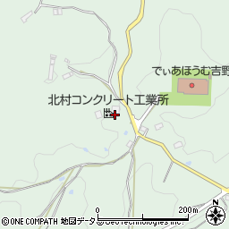 奈良県吉野郡大淀町岩壺256-3周辺の地図