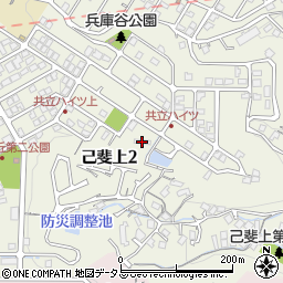 株式会社サンテック　広島支社己斐寮周辺の地図