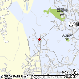 広島県尾道市吉浦町14-22周辺の地図