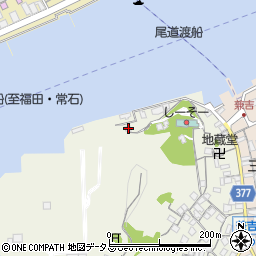 広島県尾道市向島町富浜95-3周辺の地図
