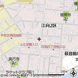 カサベルデ萩周辺の地図