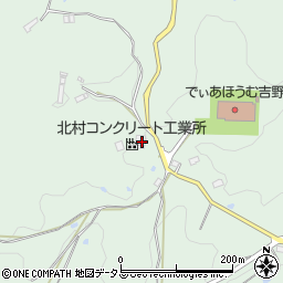 奈良県吉野郡大淀町岩壺256周辺の地図