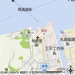 広島県尾道市向島町富浜1-19周辺の地図