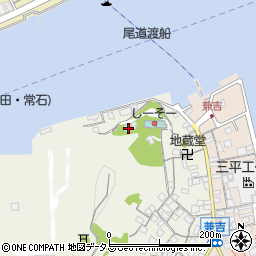 広島県尾道市向島町富浜82-3周辺の地図