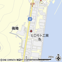 株式会社丸鋲鞆工場周辺の地図