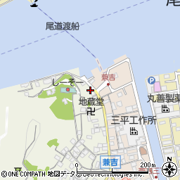 広島県尾道市向島町富浜87-1周辺の地図