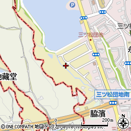 大阪府貝塚市地藏堂675-38周辺の地図