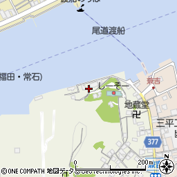広島県尾道市向島町90-5周辺の地図