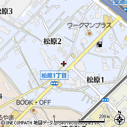 #松原2丁目駐車場(10)周辺の地図
