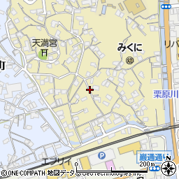 広島県尾道市日比崎町周辺の地図