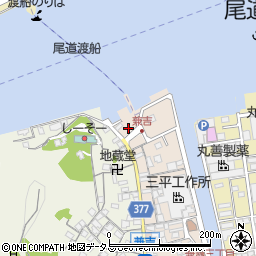 広島県尾道市向島町1-5周辺の地図