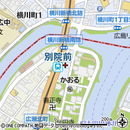 くすりのヤマト　横川店周辺の地図
