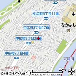 広島倫理会館周辺の地図
