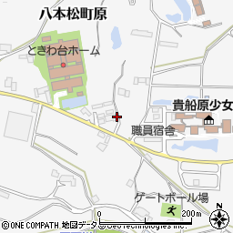 広島県東広島市八本松町原11110周辺の地図
