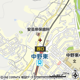 中野東接骨院周辺の地図