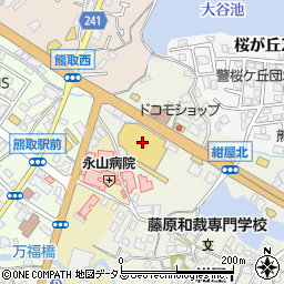 ジャンボスクエア熊取周辺の地図