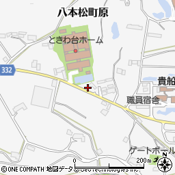 広島県東広島市八本松町原5954周辺の地図