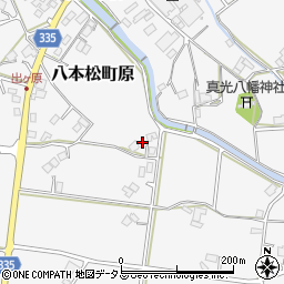 広島県東広島市八本松町原4172周辺の地図