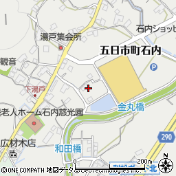 広島県広島市佐伯区五日市町大字石内6803周辺の地図