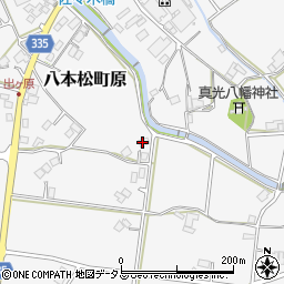 広島県東広島市八本松町原4175周辺の地図