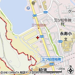 大阪府貝塚市地藏堂675-80周辺の地図