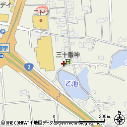 広島県東広島市西条町御薗宇4668周辺の地図