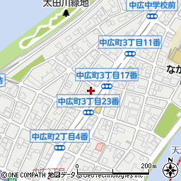藤井電材周辺の地図