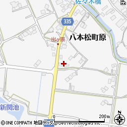 広島県東広島市八本松町原10601周辺の地図