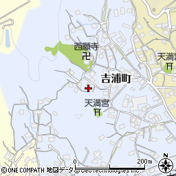 広島県尾道市吉浦町22-2周辺の地図