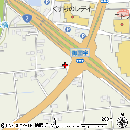 広島県東広島市西条町御薗宇4216周辺の地図