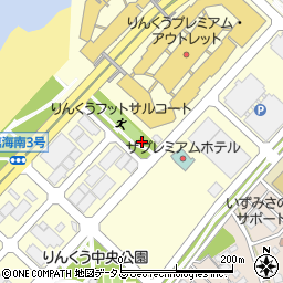 大阪府泉佐野市りんくう往来南周辺の地図