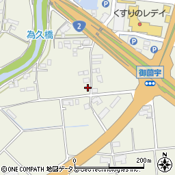 広島県東広島市西条町御薗宇4143周辺の地図