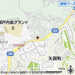 江坂石材店本店周辺の地図