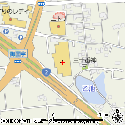 広島県東広島市西条町御薗宇4272周辺の地図