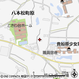 広島県東広島市八本松町原1114周辺の地図