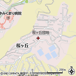 広島県安芸郡府中町桜ヶ丘周辺の地図