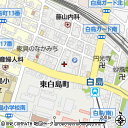 讃岐屋 白島Qガーデン店周辺の地図