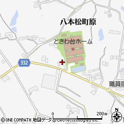 広島県東広島市八本松町原5331周辺の地図