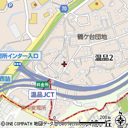 広島県広島市東区温品2丁目19-8周辺の地図